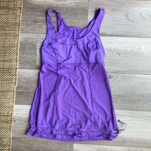 Lululemon draw string tank top